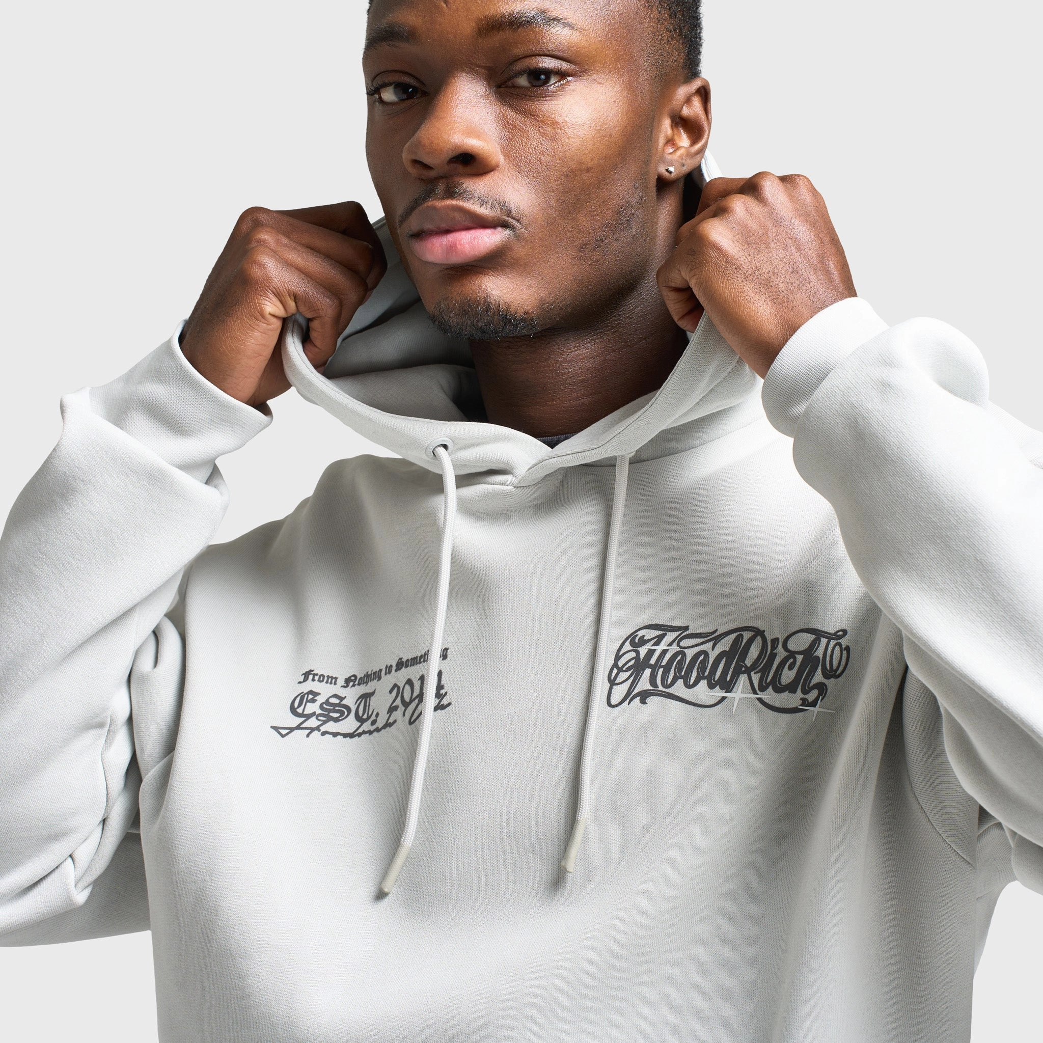Street Comfort Fit Weekend Style Hoodrich Legacy Oversized Hoodie Dawn Blue / Lava Smoke - Anthracite