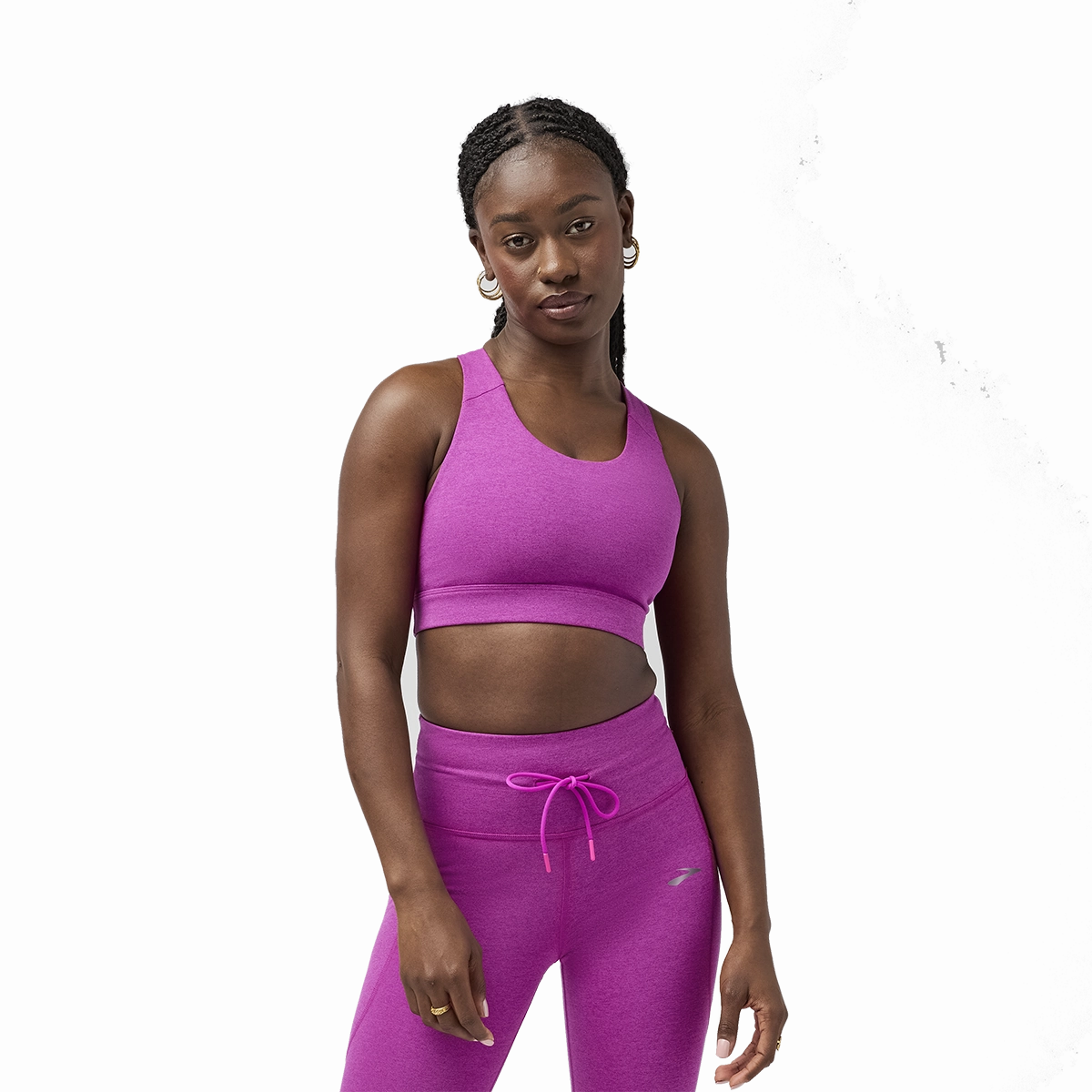 Brooks Luxe Pocket Bra MoistureWicking Technology