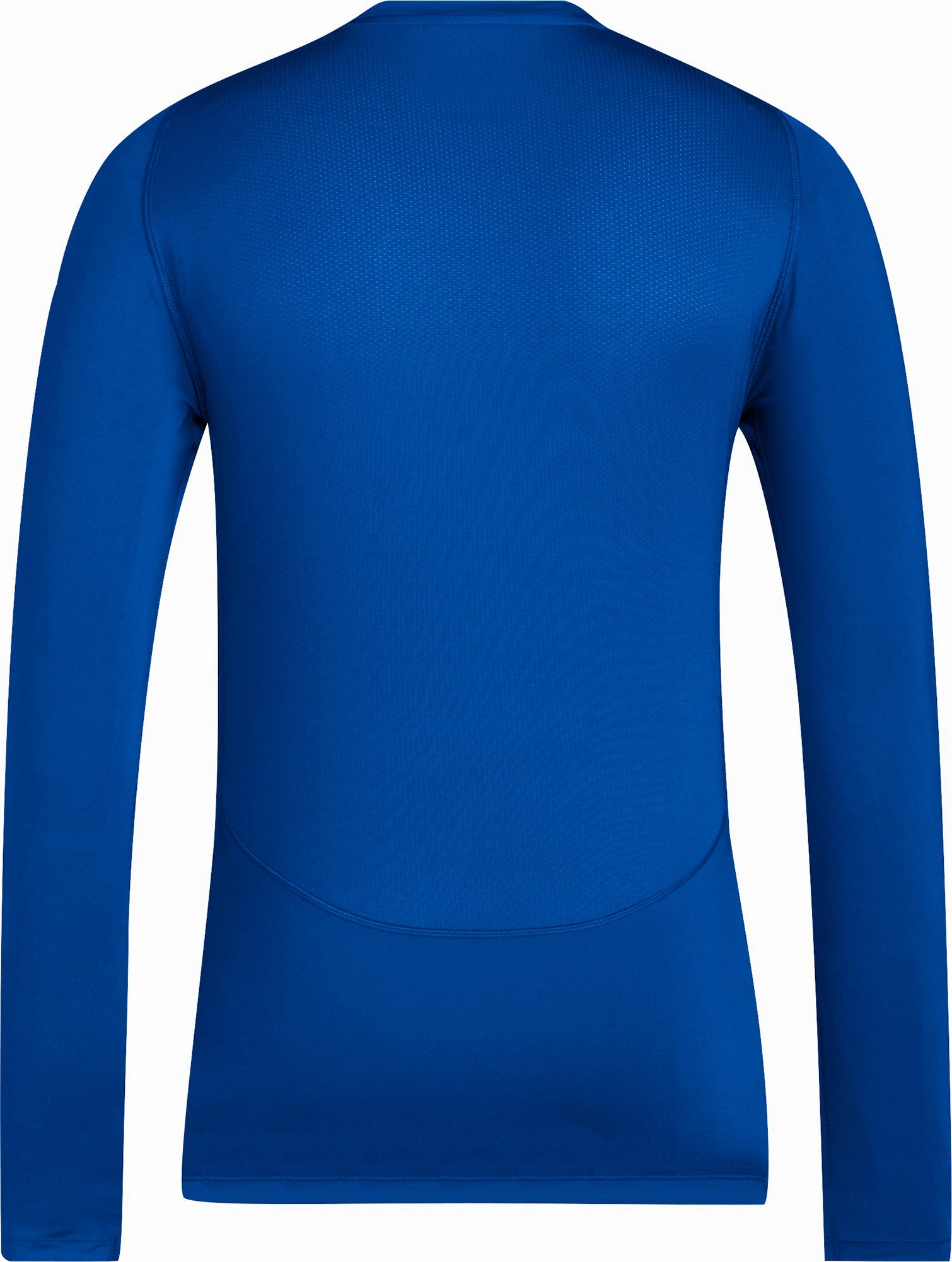 Gym Safe Boss Vibe adidas Tech-Fit Long Sleeve Mens Training Top - Blue