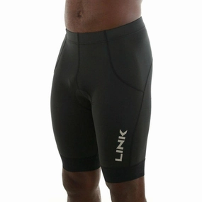 Link Ride Mens Cycling Shorts - Black stain remover Active Performance