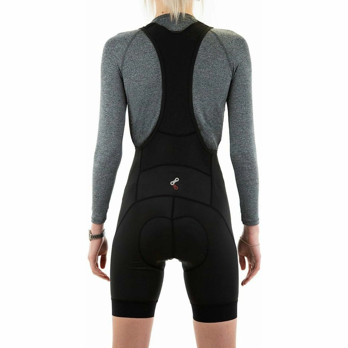 adventure apparel Link Ride Womens Cycling Bib Shorts - Black