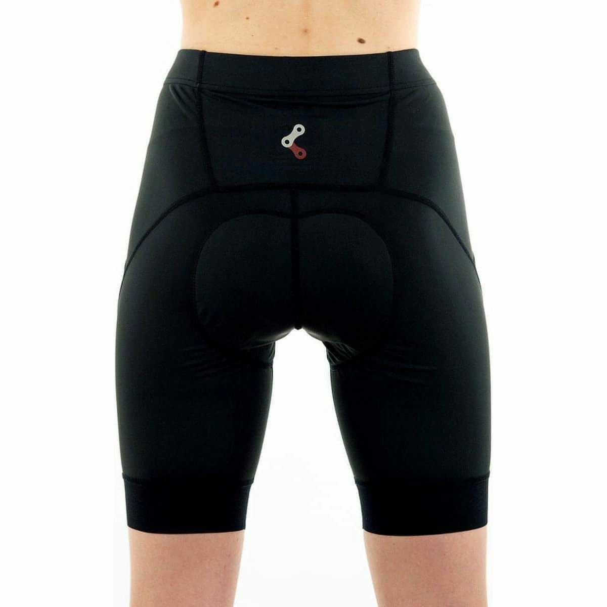 Link Ride Womens Cycling Shorts - Black Professional athlete gear Soap