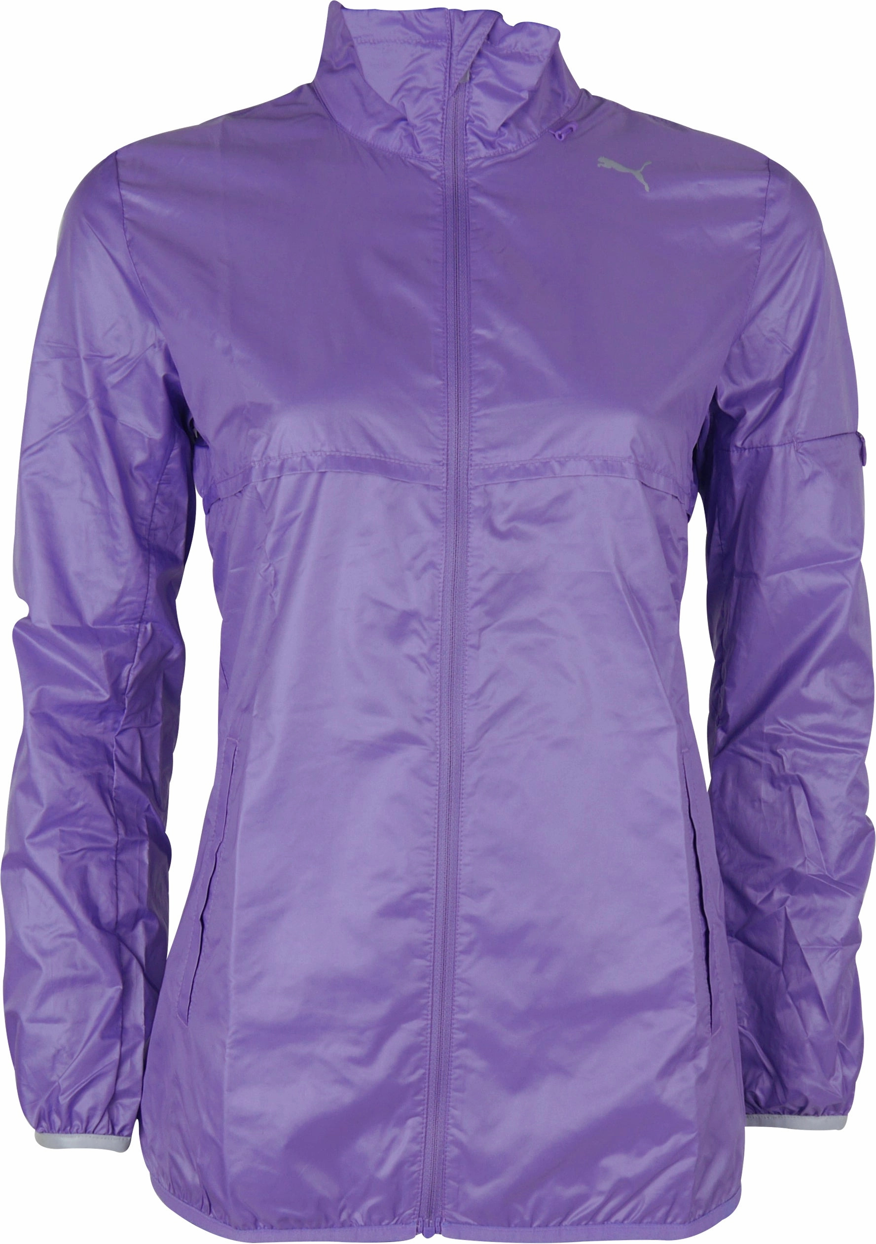 Puma Lightweight Womens Running Jacket - Purple writers