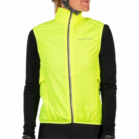 Endura Pakagilet Womens Cycling Gilet - Yellow Chic Style