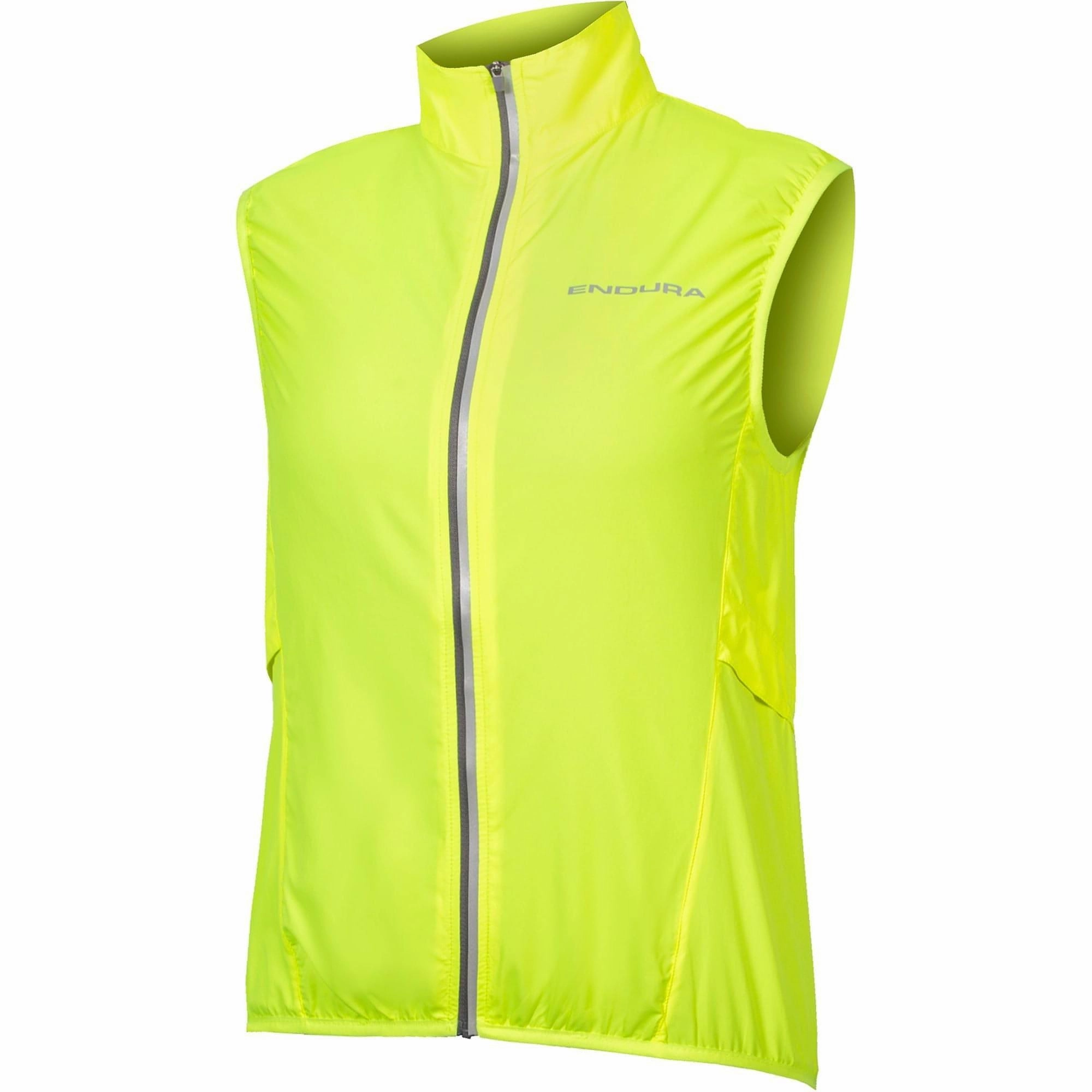 Commuter Fit Endura Pakagilet Womens Cycling Gilet - Yellow