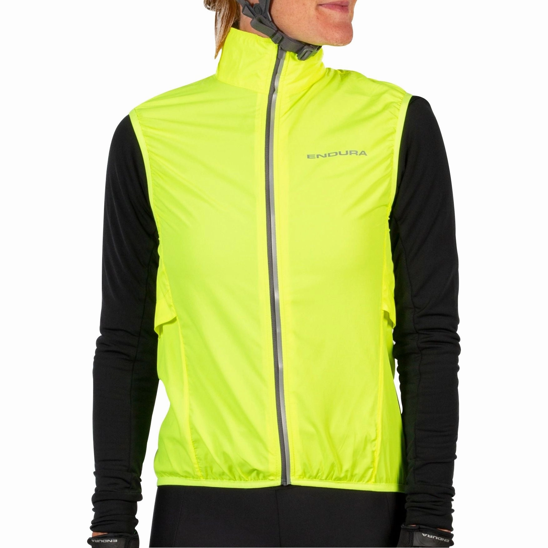 Endura Pakagilet Womens Cycling Gilet - Yellow Chic Style