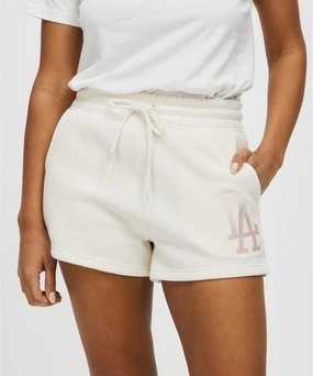 Majestic LA Dodgers Cali Short (White Sand) Ski Core Wrinklefree
