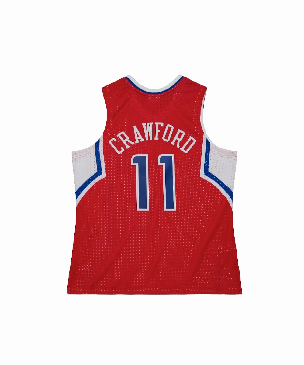 MultiPocketDesign Soft Inner Lining Los Angeles Clippers Jamal Crawford 2012-13 HWC Swingman Jersey