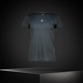 Olympic Ladies Short Sleeve Tech Tee Ribbed Hemline SlimFit