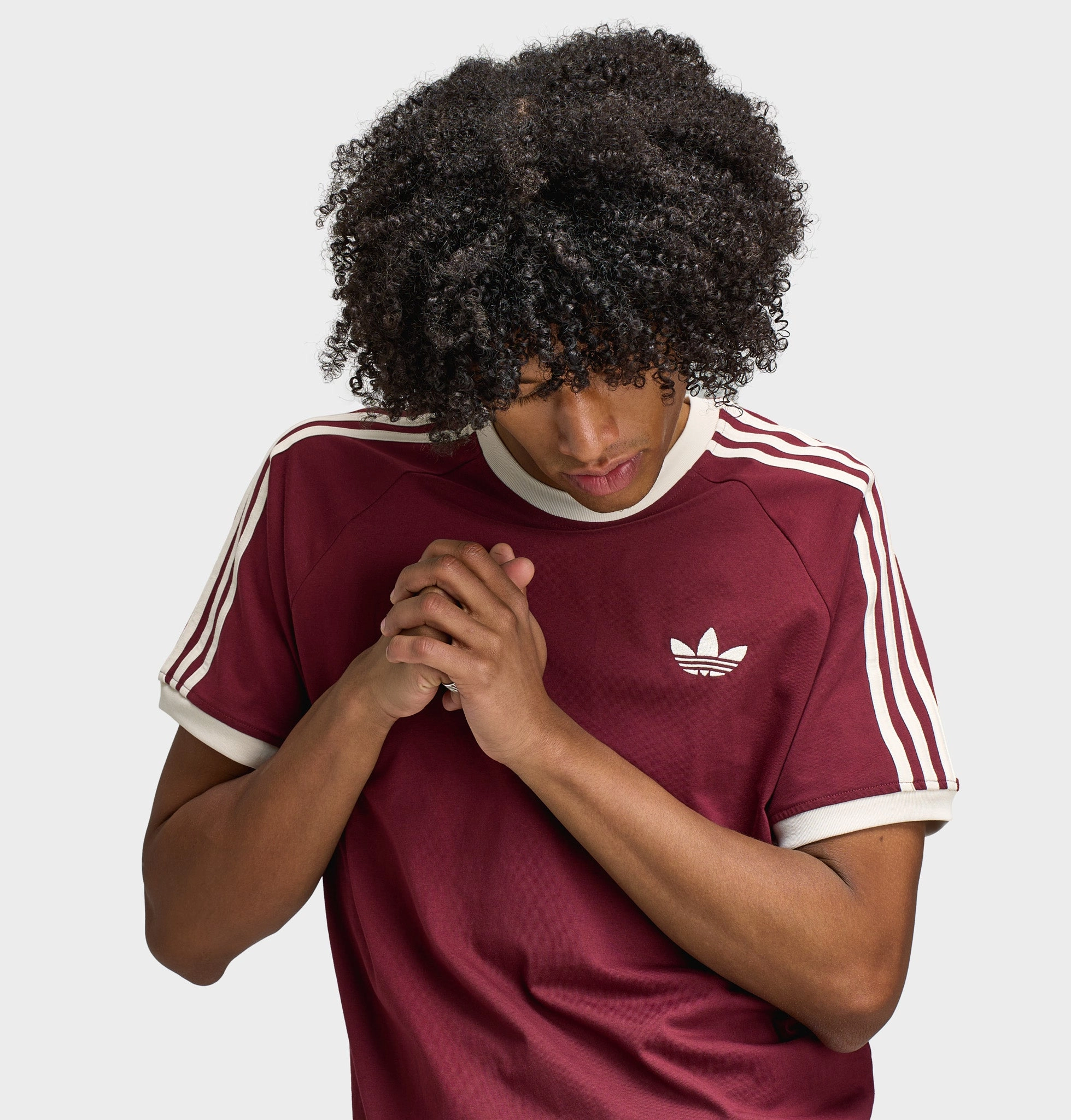 adidas Cali T-Shirt / Shadow Red Camouflaged Educational - valuable