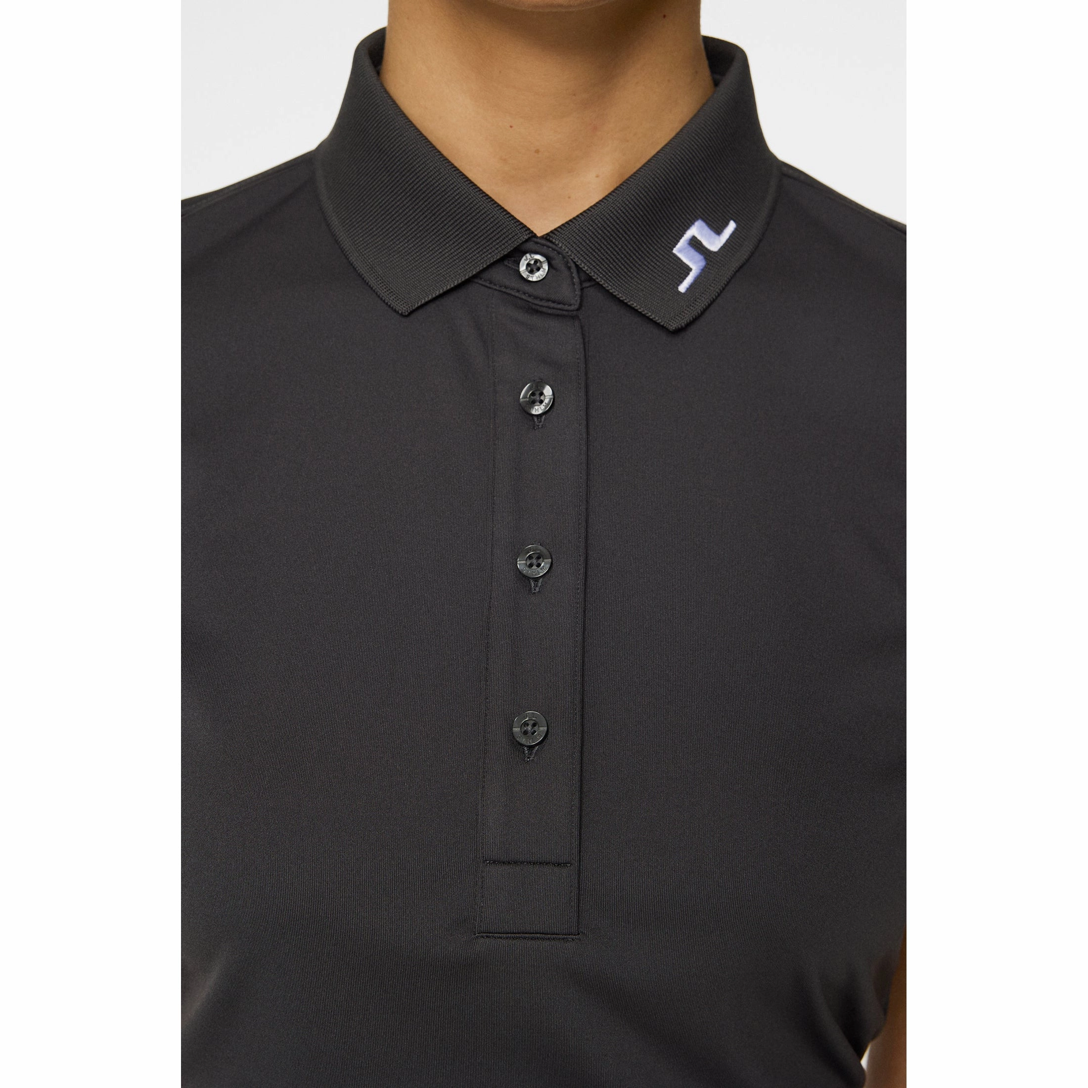 Trendy Business J.Lindeberg Women's Tour Tech Golf Polo Shirt - Asphalt