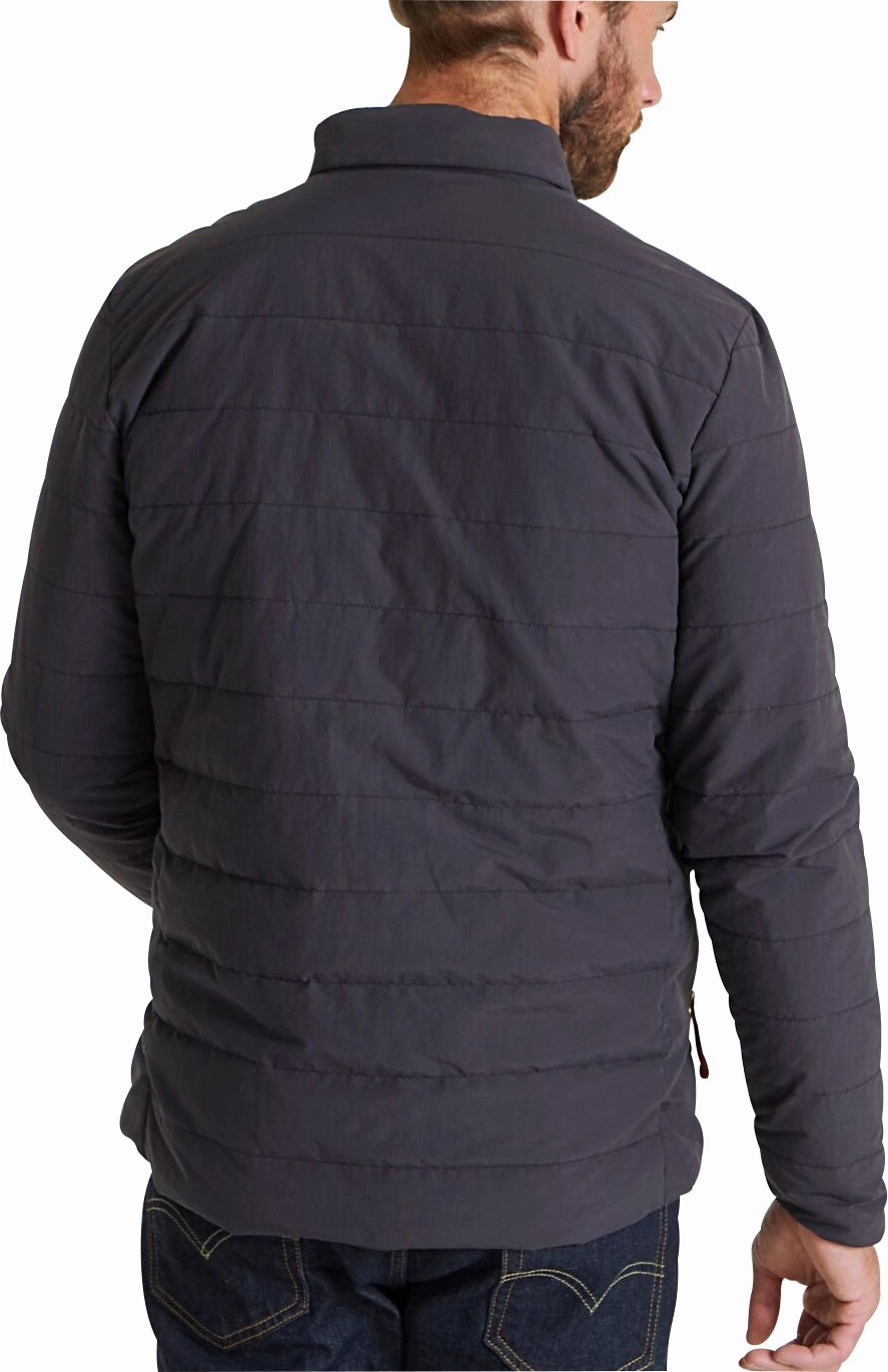Craghoppers Monmouth Mens Insulated Jacket - Navy Stand Up Collar