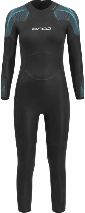 Orca Apex Flex Womens Wetsuit - Black HighElasticity Glow Core