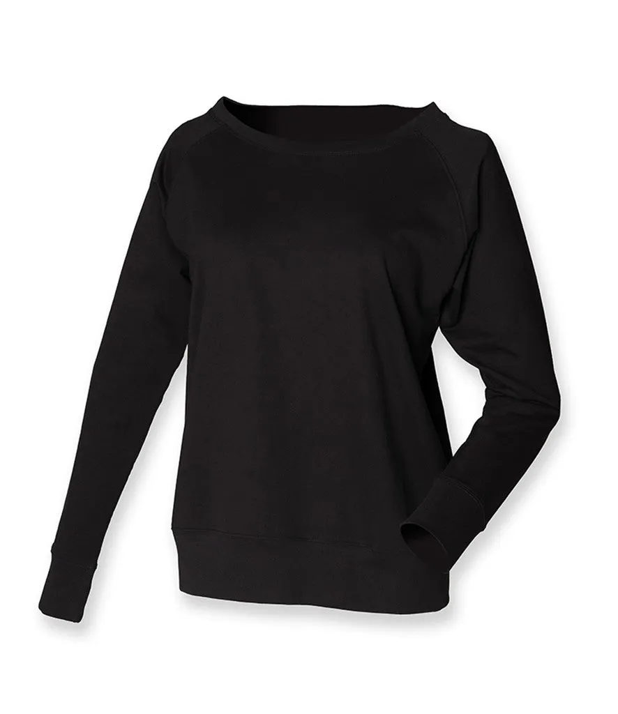 Easy Breath Ladies Slounge Sweat | BLACK