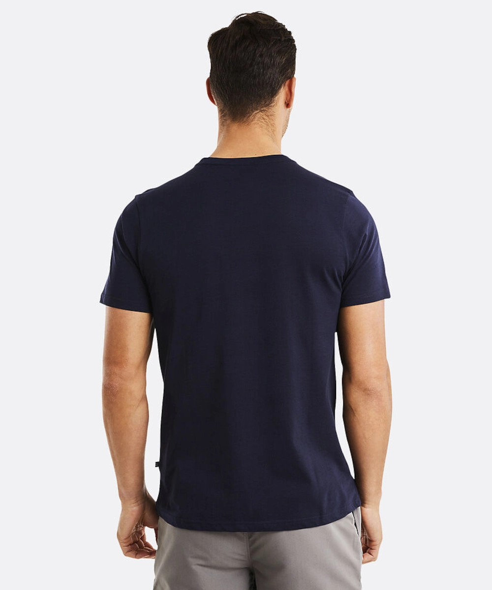 Nautica Bowen Tee (Navy) TemperatureRegulating CompressionFreeCuffs