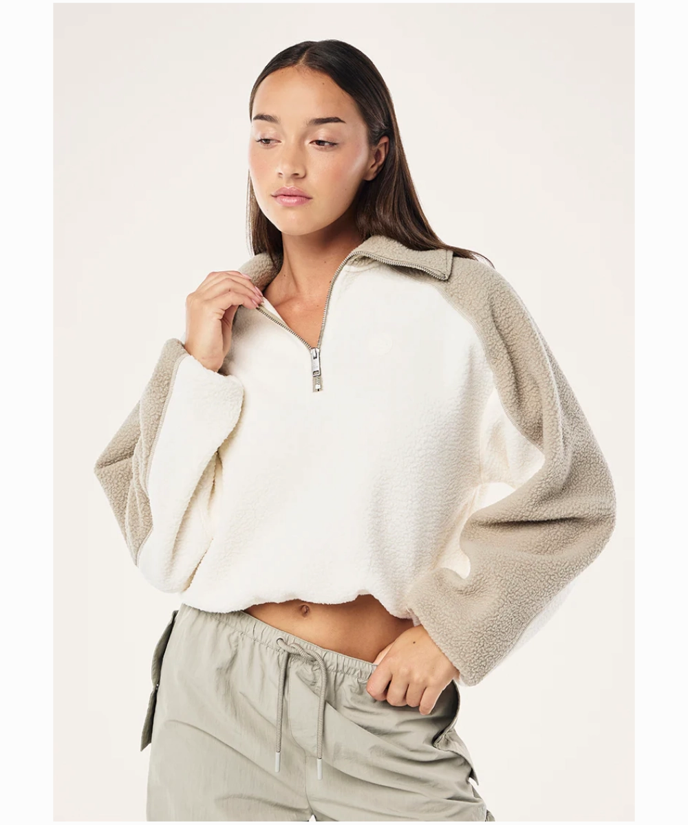 Beach Fit P.E Nation Camden Sweat (Biscuit)