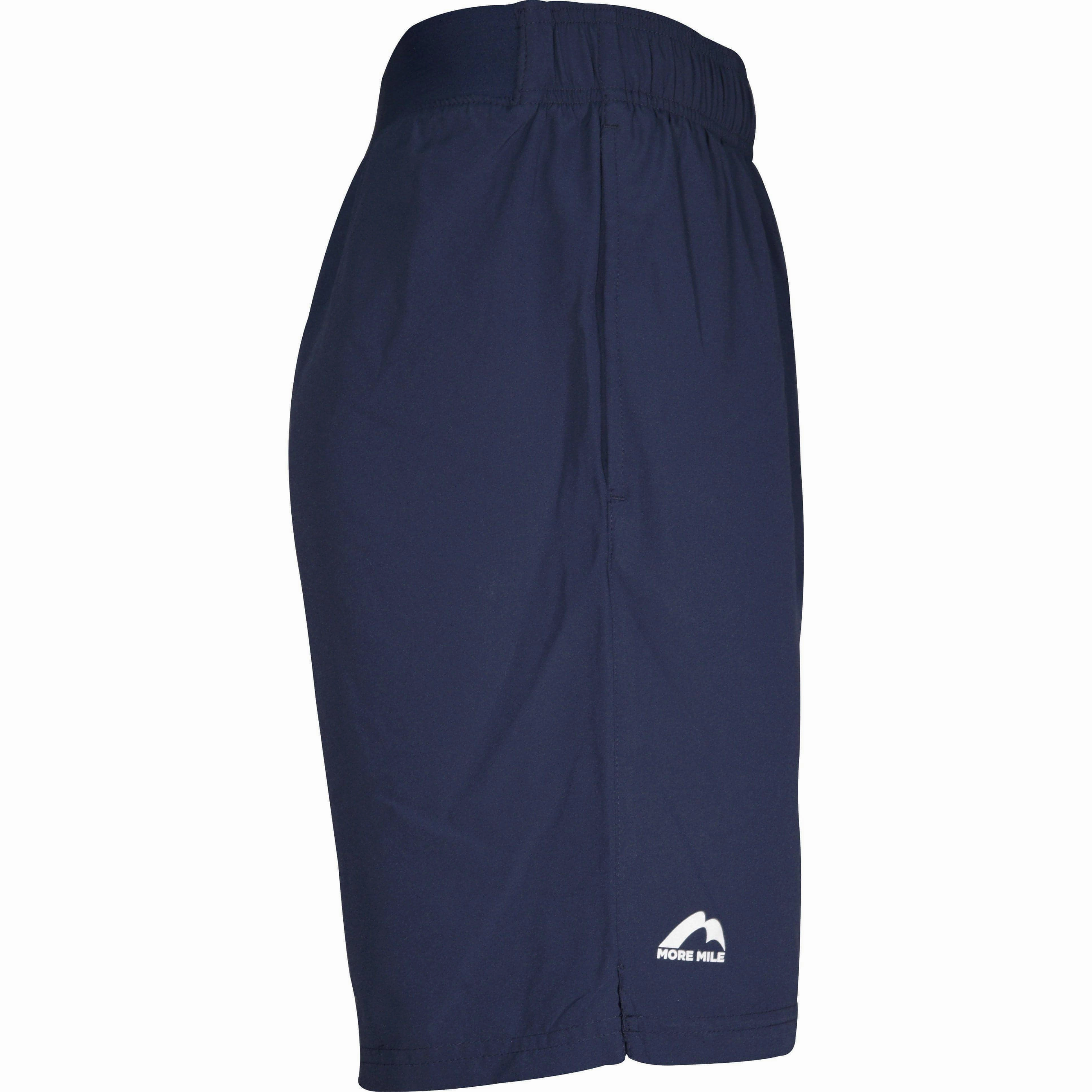 Trend acrylonitrile butadiene styrene More Mile Active 9 Inch Mens Running Shorts - Navy