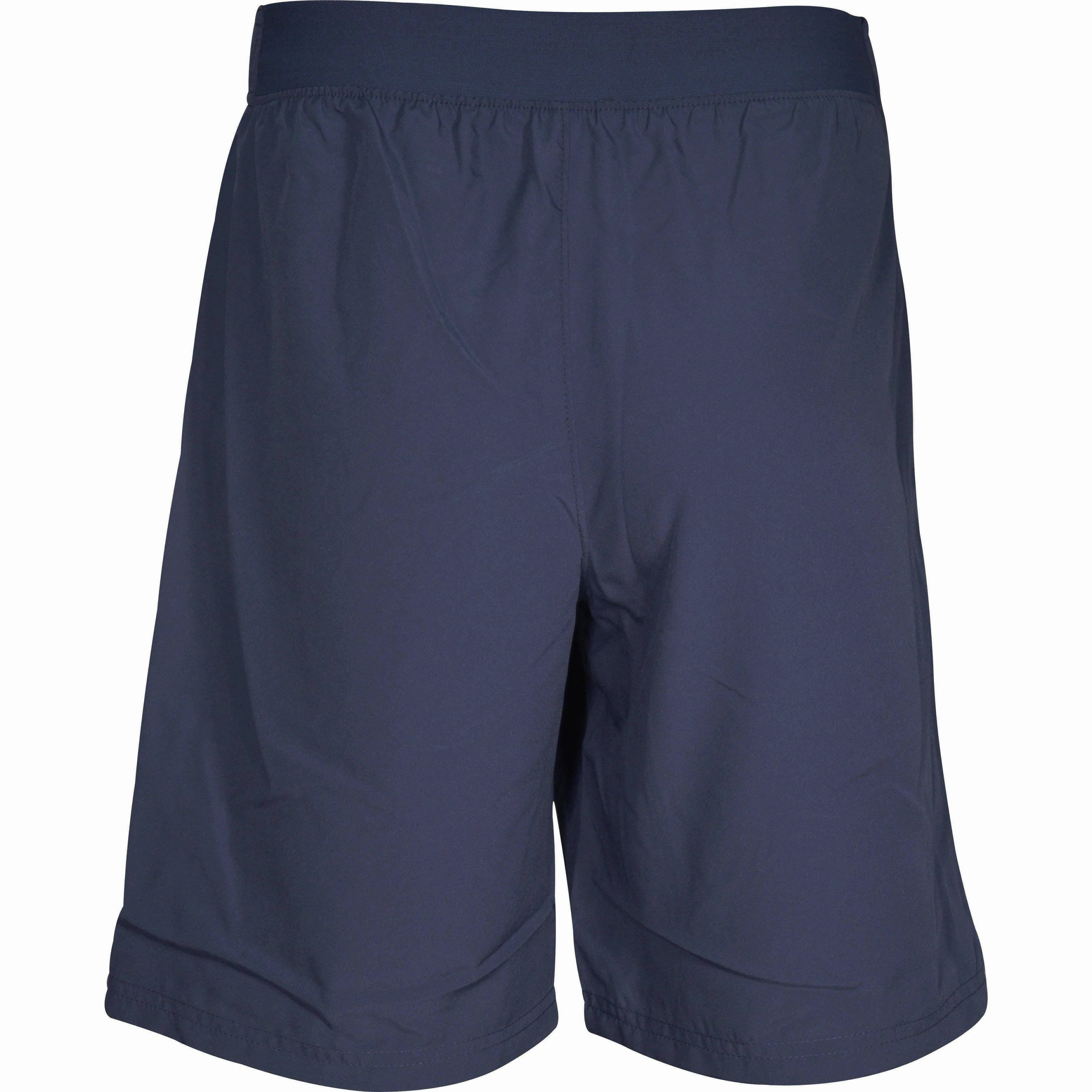 performance venue Wicking Rapid Cooling More Mile Active 9 Inch Mens Running Shorts - Navy