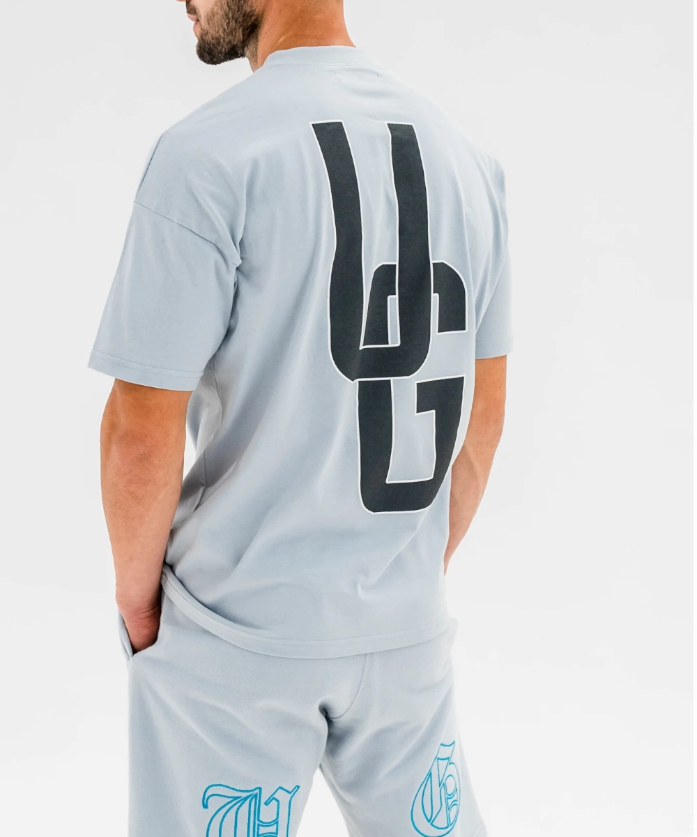 Reinforced Stress Points UNDRGROUND Straight Cut Tee (Off Blue)