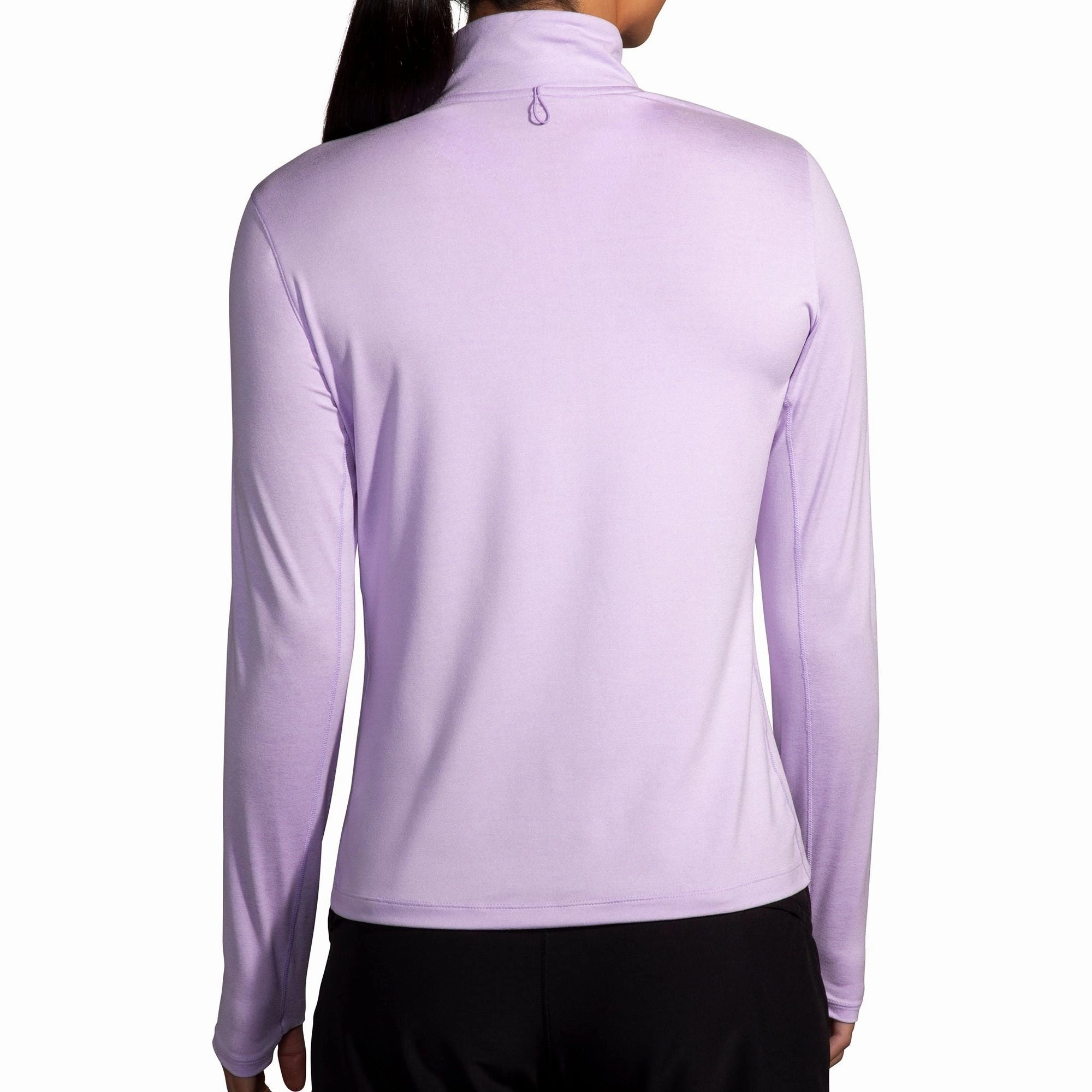 Brooks Dash 2.0 Half Zip Long Sleeve Womens Running Top - Purple Entertainment related