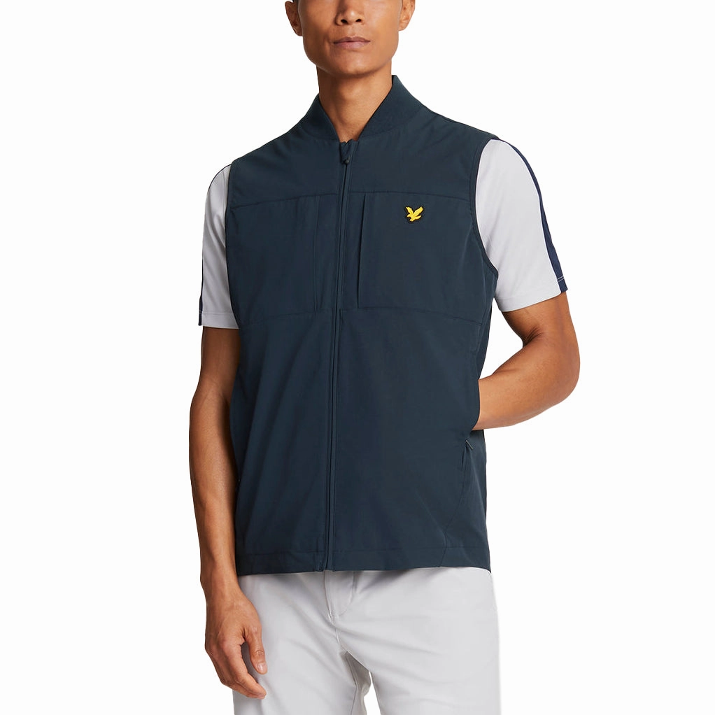 Multiple colors Help Lyle & Scott Golf Tech Force Gilet - Navy