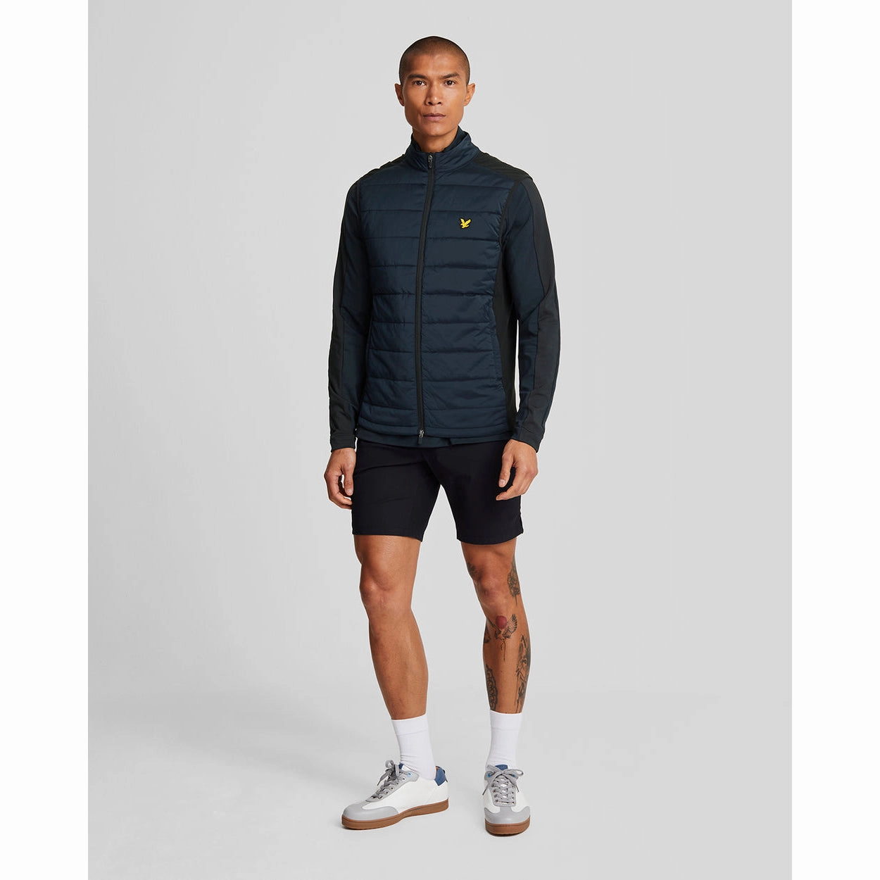 collection Lyle & Scott Wadded Golf Gilet - Navy