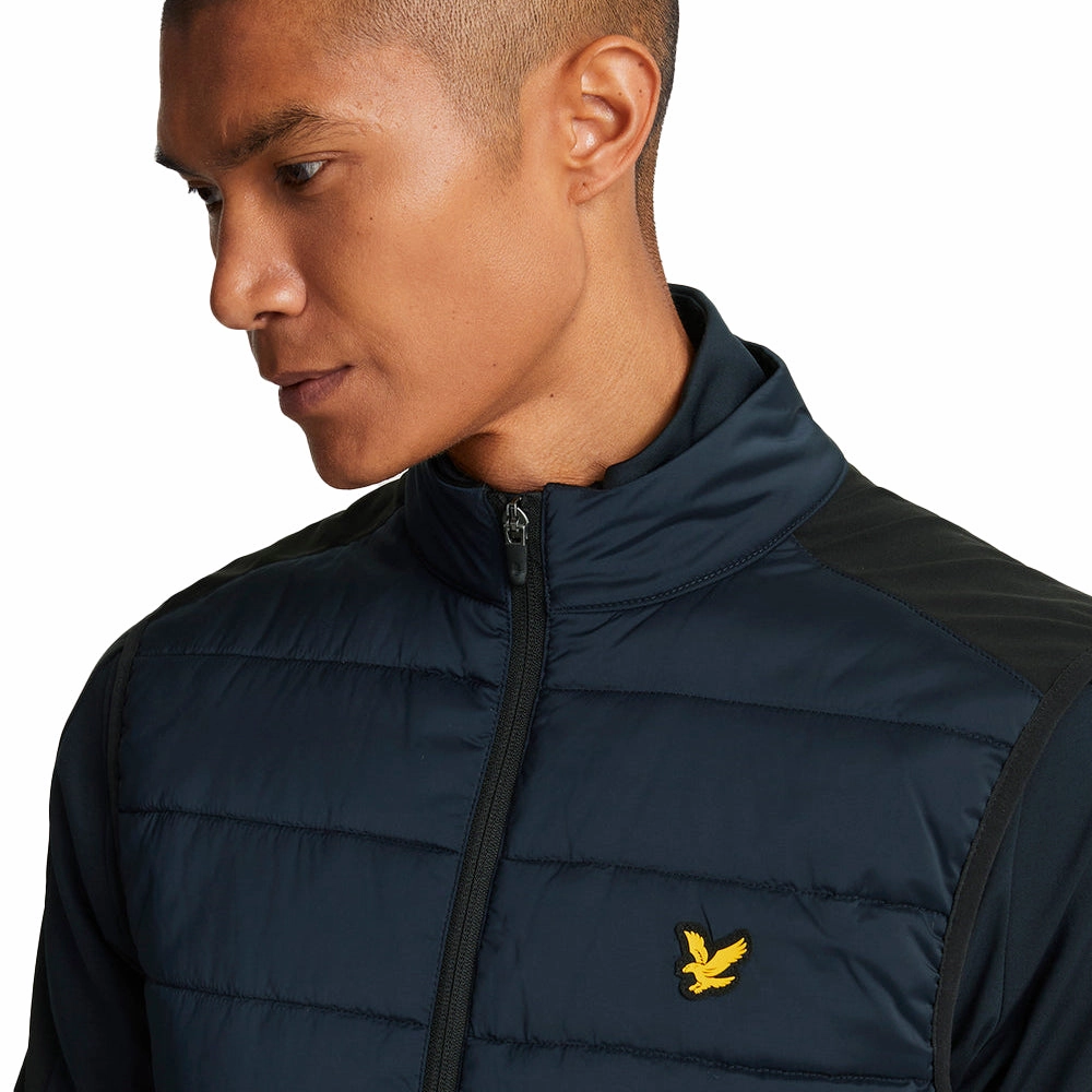 Lyle & Scott Wadded Golf Gilet - Navy Prize