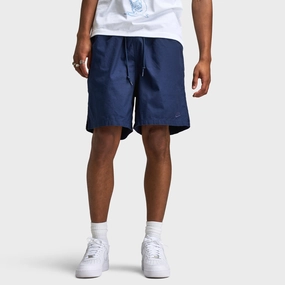 Nike Club Washed Flow Shorts Obsidian / Obsidian Flexible Hemline swimming accessory