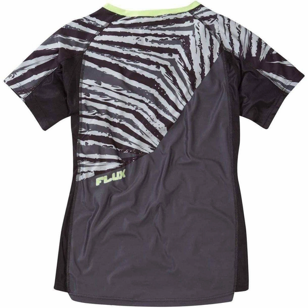 Dependable Anti UV coating Madison Flux Enduro Short Sleeve Womens Cycling Jersey - Black