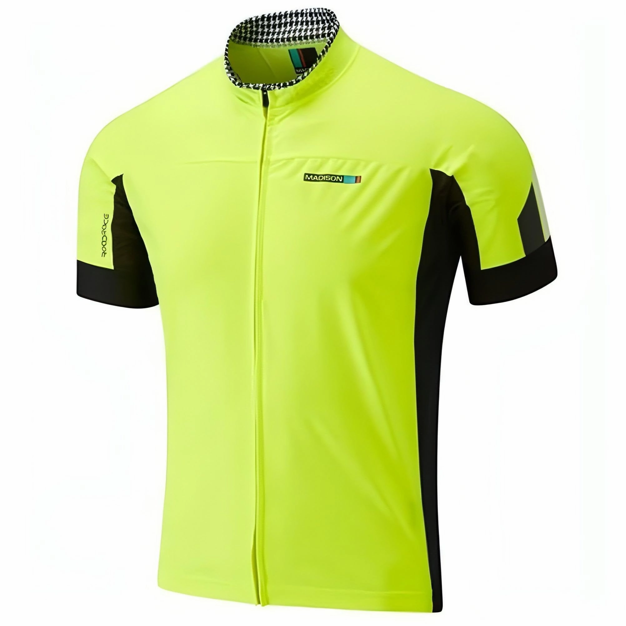 Core Advantage Madison RoadRace Windtech Mens Windproof Road Cycling Jersey - Yellow