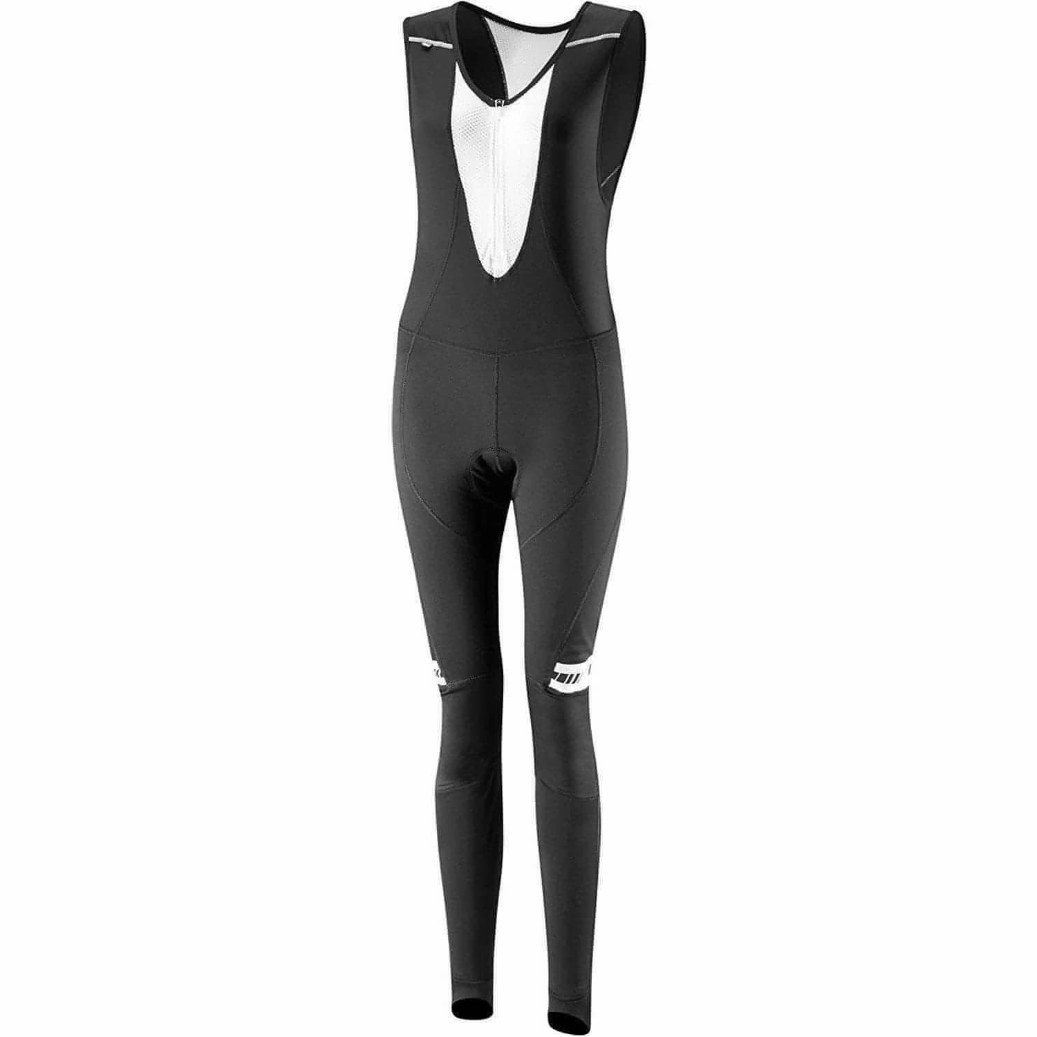 Smart Stretch Madison Sportive Shield Waterproof Womens Cycling Bib Tights - Black