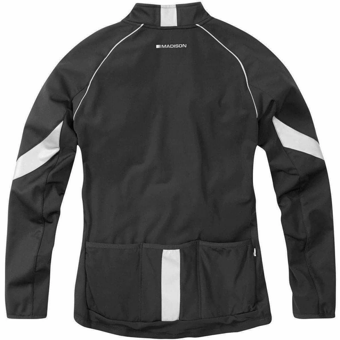 Madison Sportive Softshell Womens Cycling Jacket - Black Relax Shell Listen