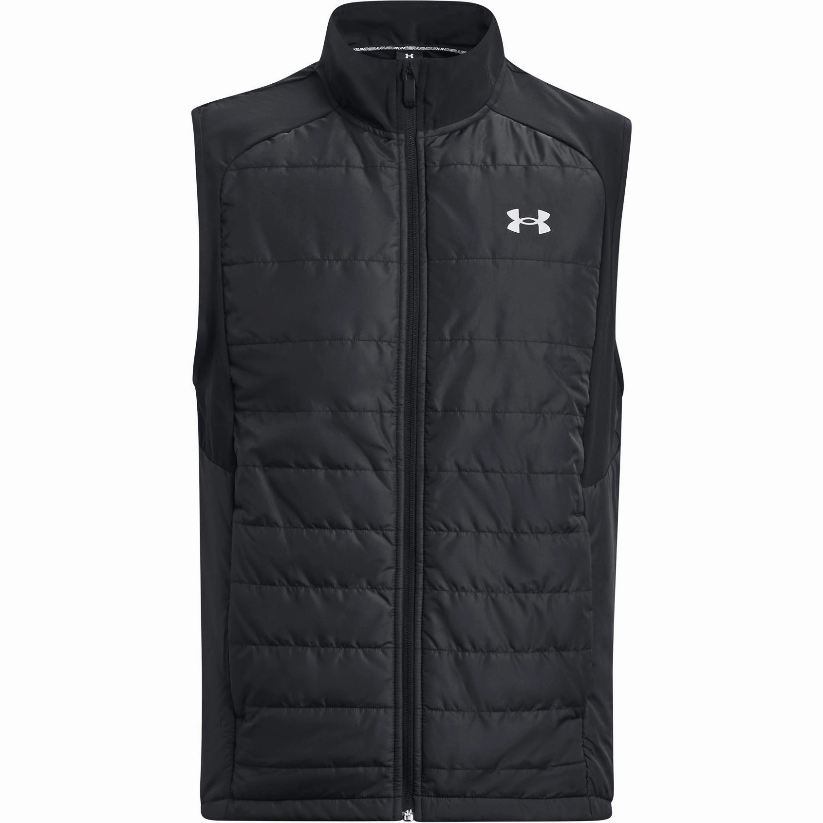 Under Armour Storm Session Mens Running Gilet - Black Wrinkle-Resistant
