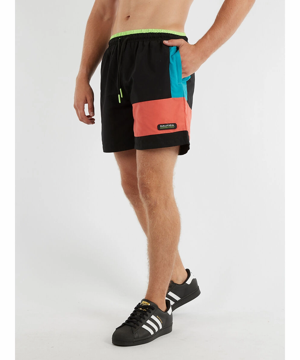 Nautica Competition Fraser 6?? Swim Shorts (Black) EcoConscious Production London Edge