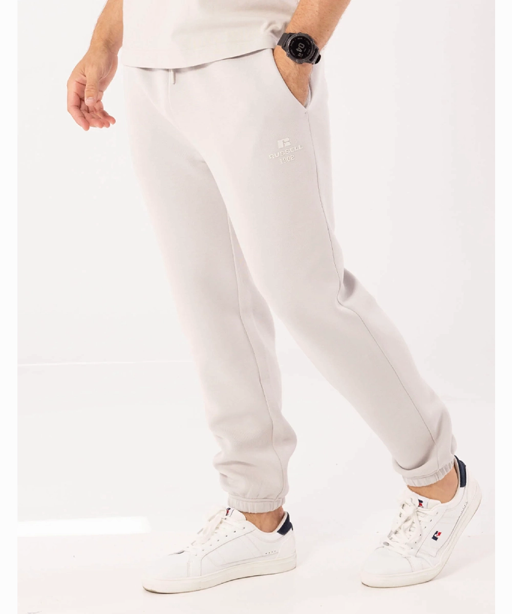 Russell Athletic Cuff Trackpants (Antarctica) OrganicCotton Spanish Glow