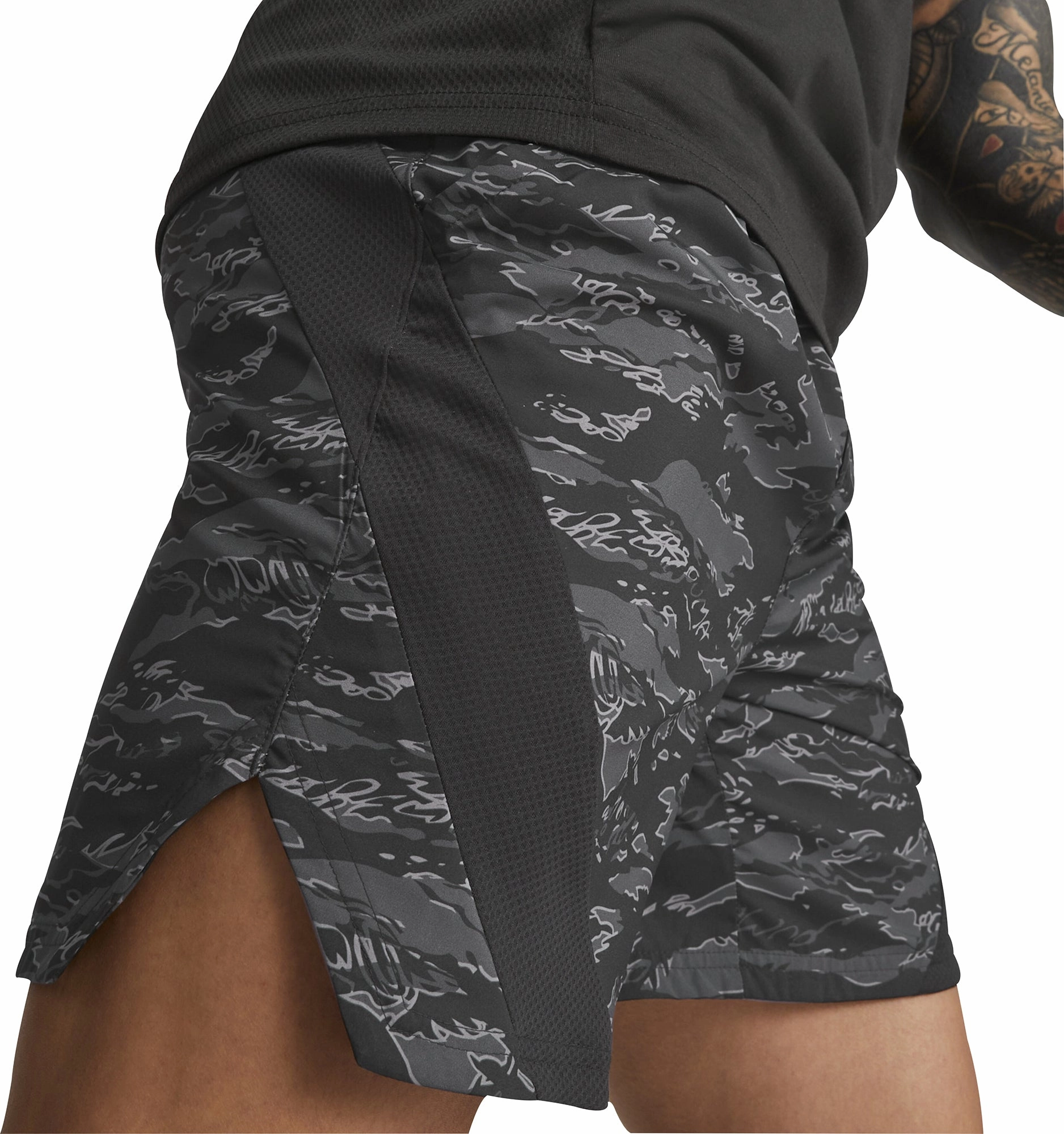 Smart Glow Calm Ease Puma Concept Woven 7 Inch Mens Training Shorts - Black