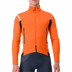 Spark Castelli Perfetto RoS 2 Mens Cycling Jacket - Orange