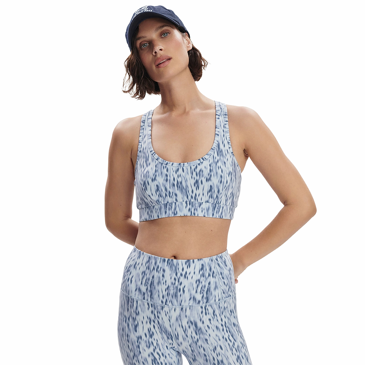 versatile material Embroidered seams Varley Let's Move Selma Bra