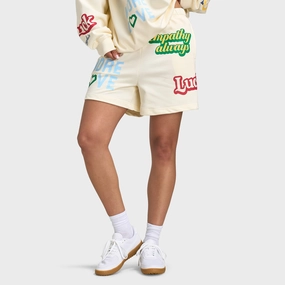 Socks Mayfair Women's Affirmations Sweatshorts / Cream