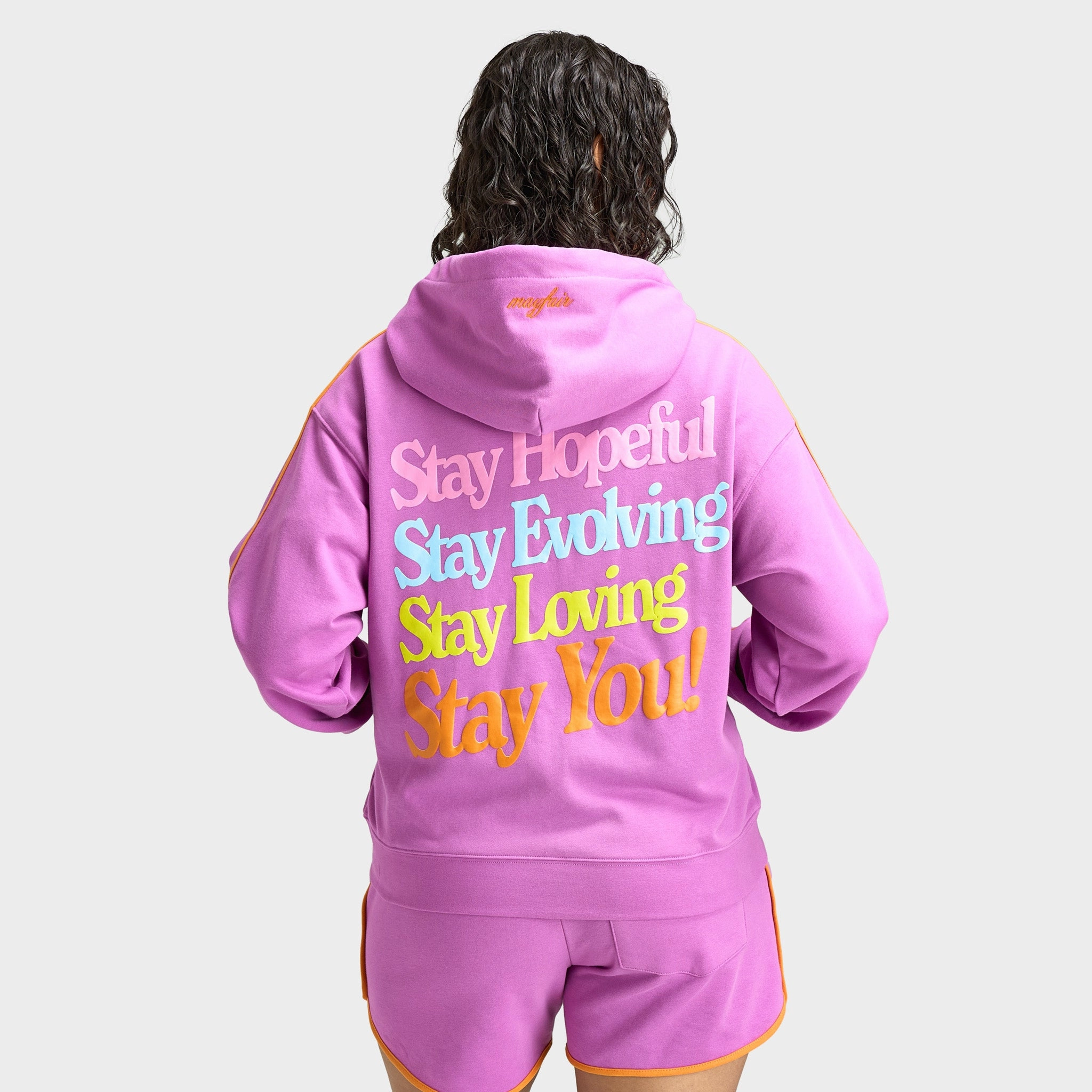 Dynamic Glow StaticResistantTextile Mayfair Women's Stay You Full Zip Hoodie / Pink