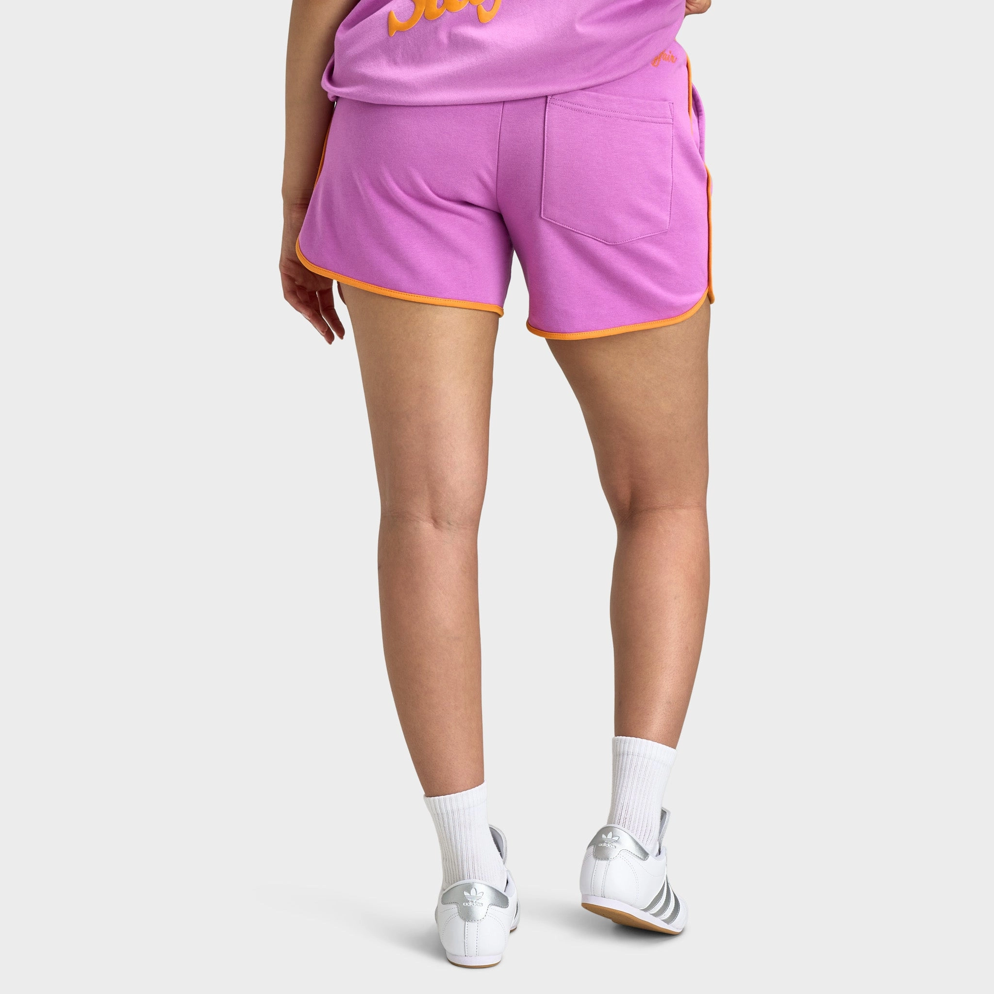 High Durability Weave Antibacterial Mayfair Women's Stay You Sweatshorts / Pink
