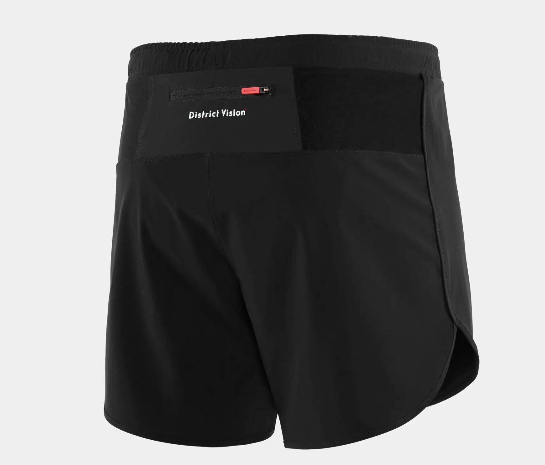 Reuse Mode Windproof Outer Layer Men's 5 Inch Training Shorts Black