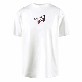 CompactKnit Global Glow Men's California Cotton Tee Monkey Mind Bone