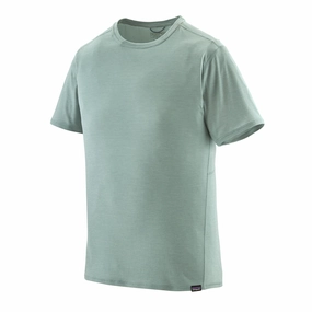 Mesh Glow TactileStitching Men's Capilene Cool Lightweight Tee Thermal Blue