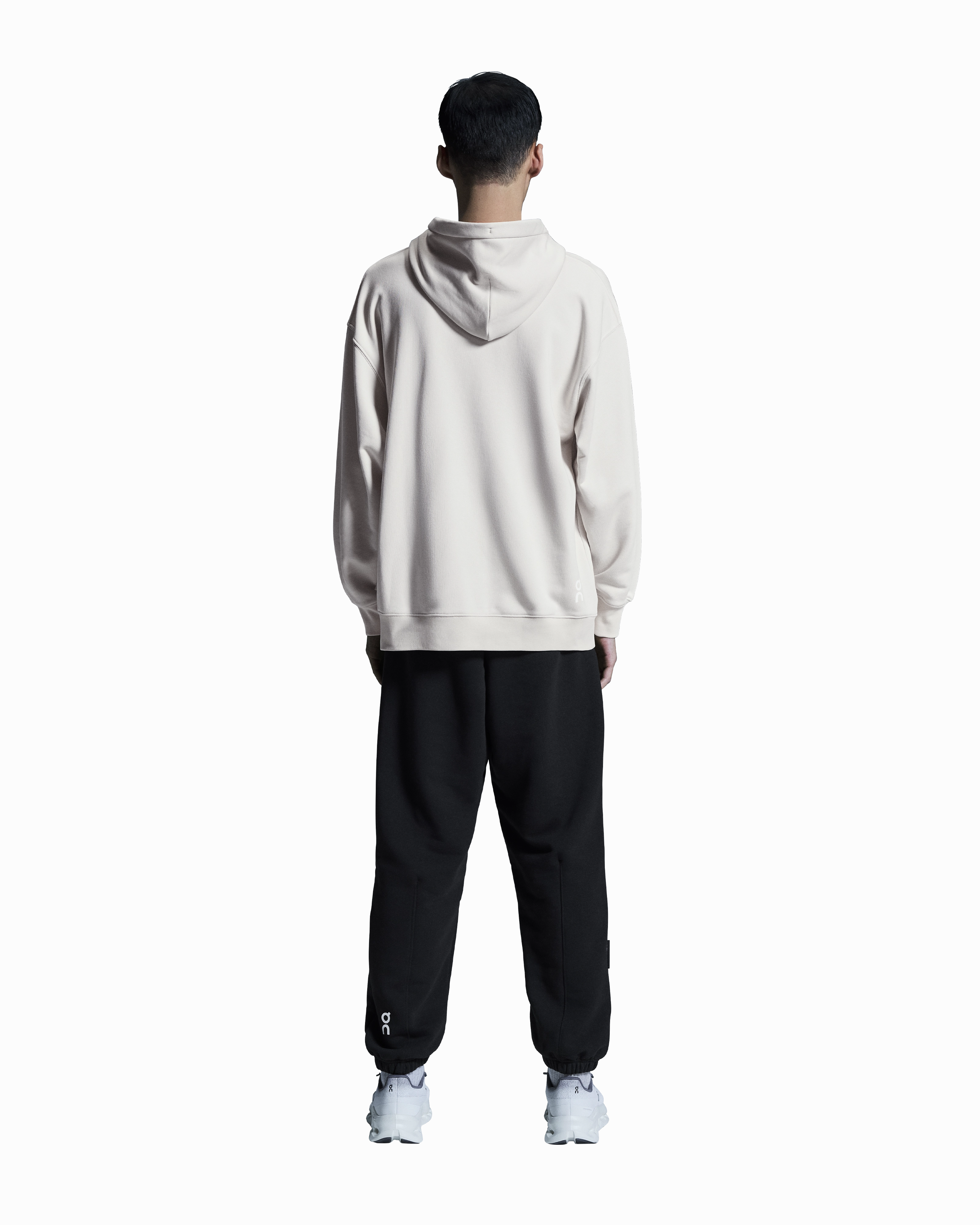 Night Out Loose Fit Men's Club Hoodie Silver