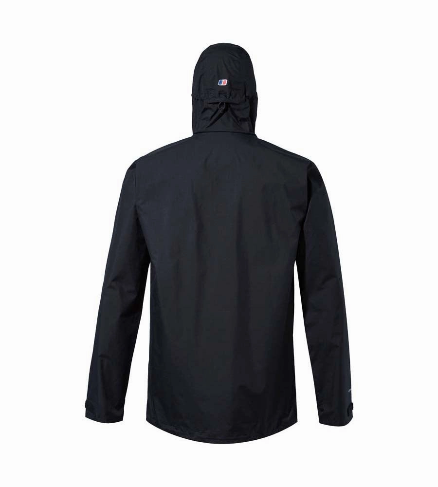Men's Deluge Pro 2.0 Shell Jacket | BLACK SeamFreeEngineering Soft Jersey