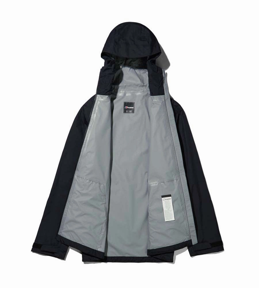 CompactPackability Men's Deluge Pro 2.0 Shell Jacket | BLACK