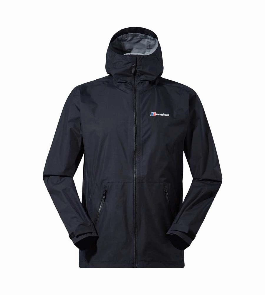 Men's Deluge Pro 2.0 Shell Jacket | BLACK WrinkleResistantCloth DurableSeams
