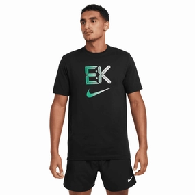 Men's Dri-FIT Running "Kipchoge" Tee Black Royal Mode QuickDry