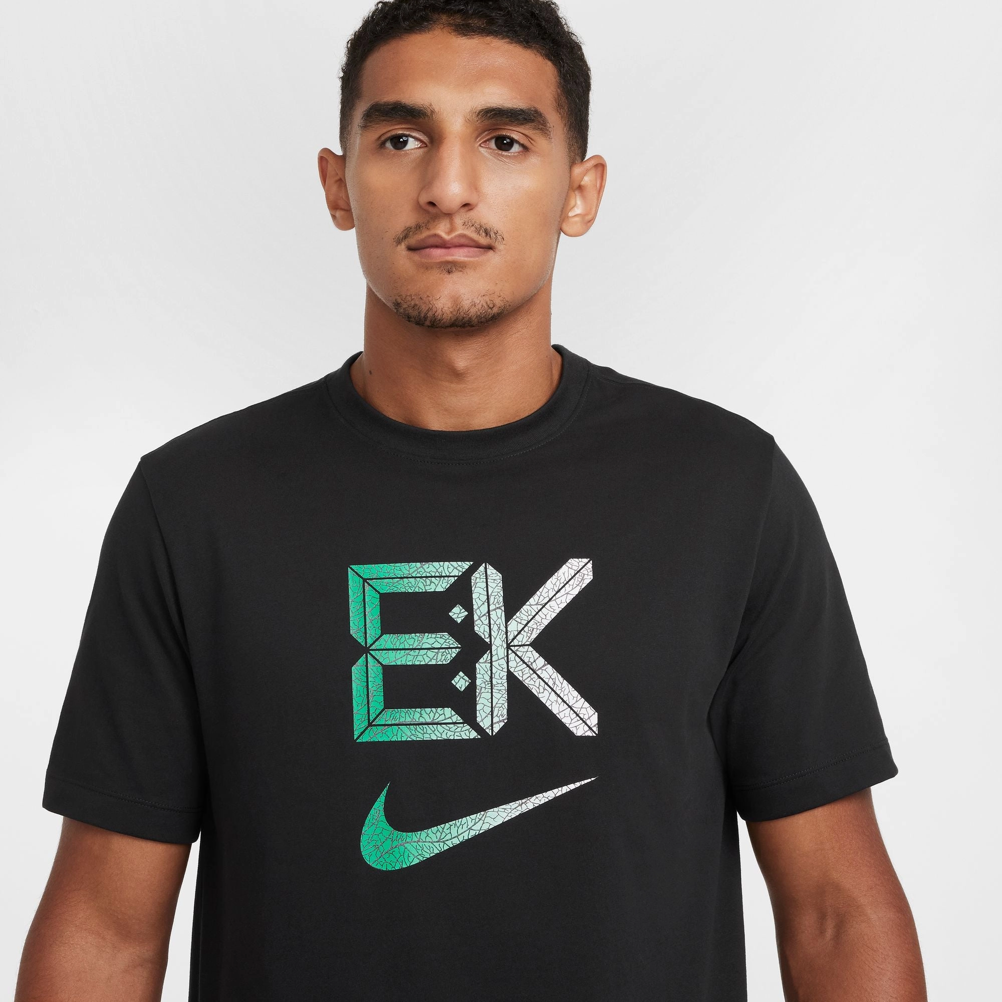 Men's Dri-FIT Running "Kipchoge" Tee Black Adjustable Hem